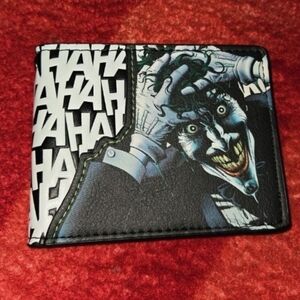 New Batman Dc Comic Joker Anime Manga Leather Wallet